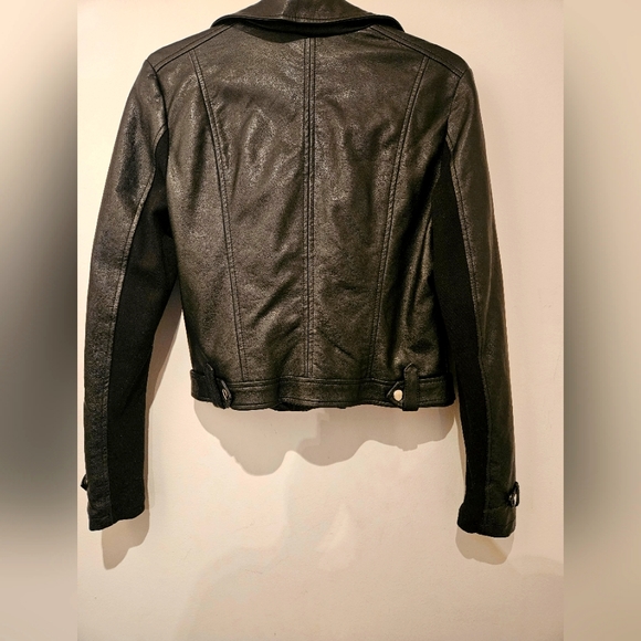 Romeo+Juliet Faux Leather Moto Jacket Medium (Never Worn) - Picture 3 of 6